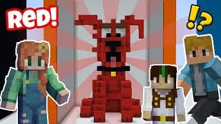 thumbnail for: Building with Only RED! Minecraft Guess The Build Holiday Edition